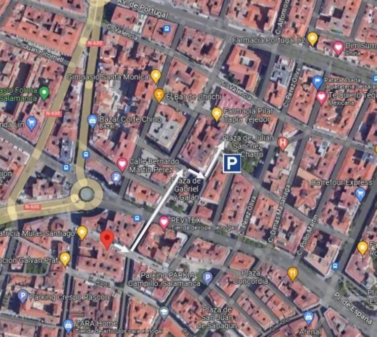 Apartamento El Balcon De Jauregui Centro Salamanca Exterior foto
